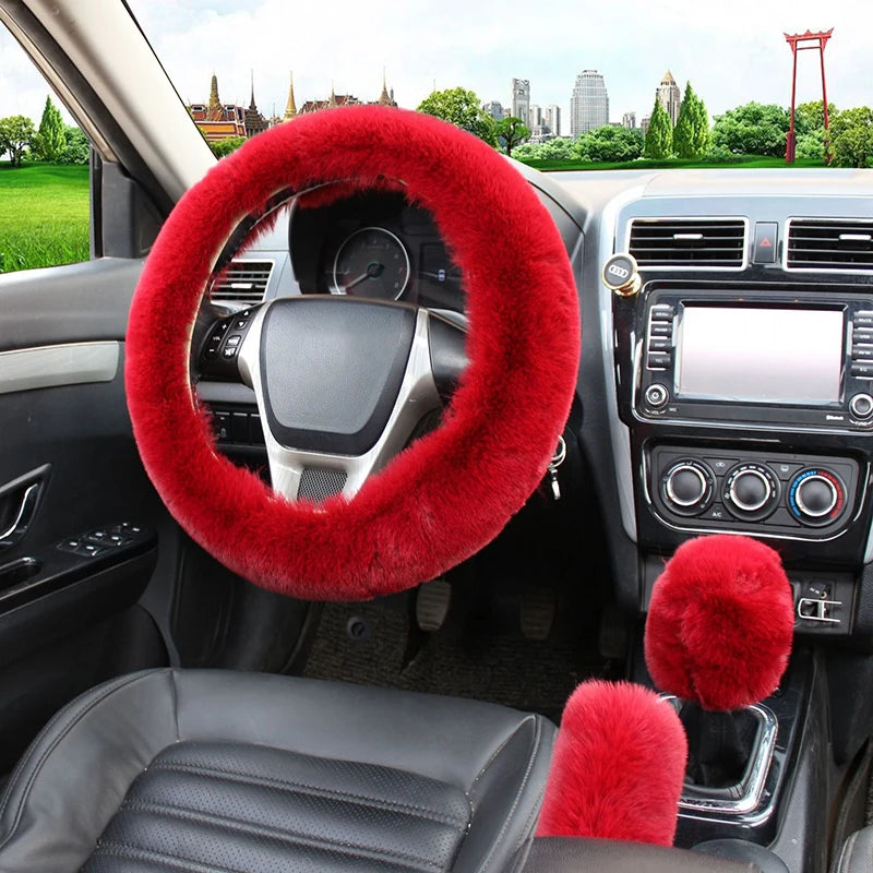 Car Steering Wheel Cover