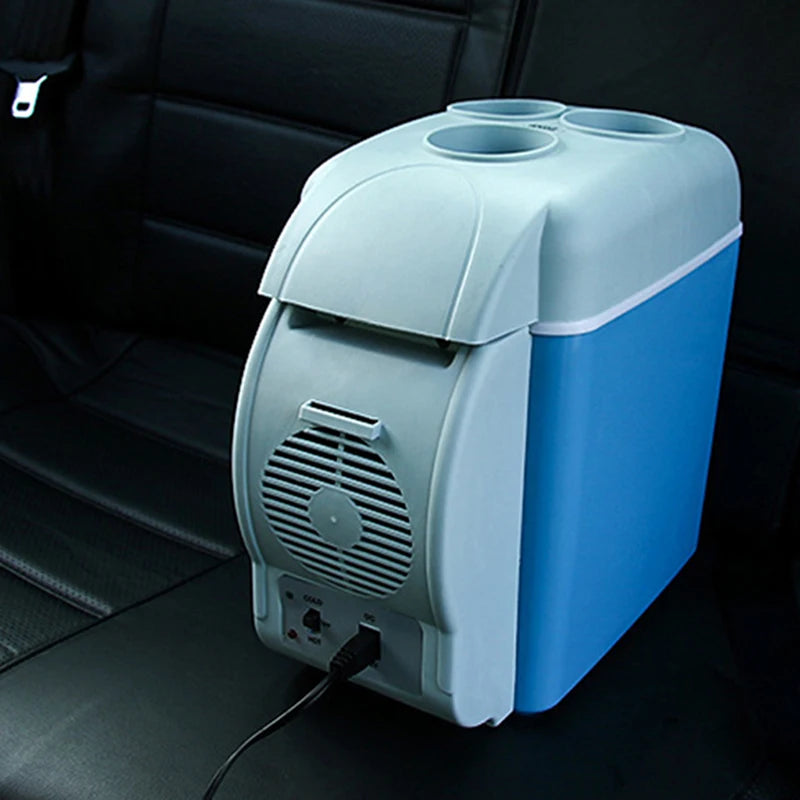 Mini Electric 7.5L Car Refrigerator 12V Input